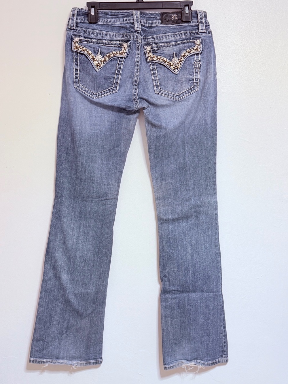 Miss Me Mid Rise Signature Boot Size 31